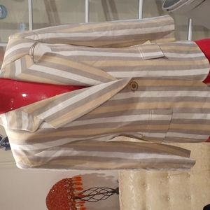 Kasper stripped jacket